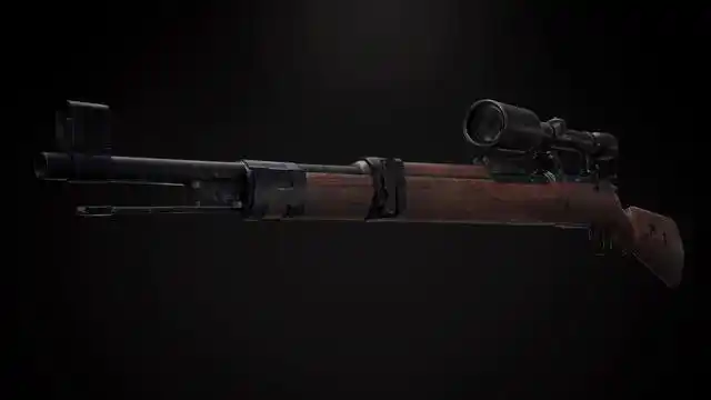 电脑渲染出10张毛瑟98k步枪高清图,希望大家喜欢收藏