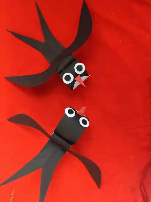 供销社幼儿园亲子活动第四十四课——手工制作《小燕子》