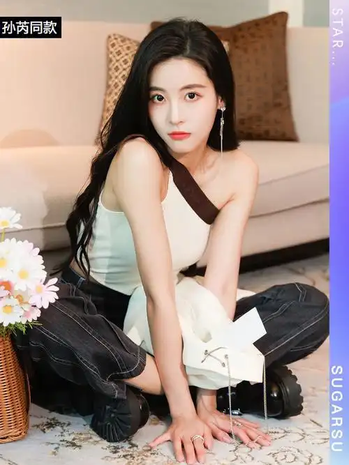 孙芮xsugarsu酥履明星单品玛丽珍厚底袜靴