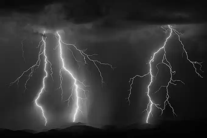 thunder and lightning by mike olbinski
