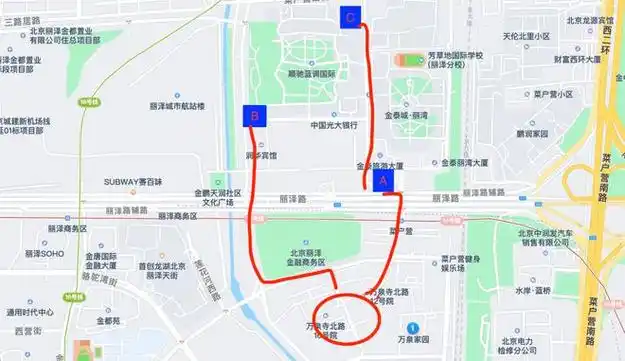 呼吁多年丰台这里的居民何时能用上这个现成公交站