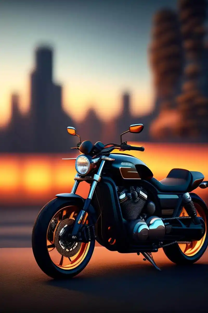 摩托车 机车 4k高清 ai手机壁纸 骑着摩托车走天涯 喜欢的就保存吧