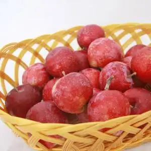 涩槟子水果 槟子果新鲜水果 香槟果 爱情果 酸甜闻香果红苹果 斤