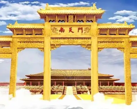 在当时的爱琴海上空,突然出现了中国神话传说中的南天门,而且当时