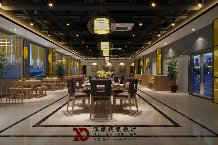 一套餐饮效果图(火锅店,自助餐,中餐厅,包厢)