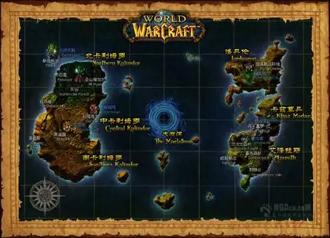 世界地图_网络游戏魔兽世界_wow官方网站合作专区_新浪游戏_新浪网