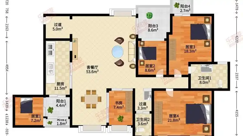 锦绣花园三期户型图