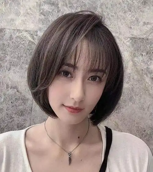 短发发型女减龄2022,烫不染也是很好看的
