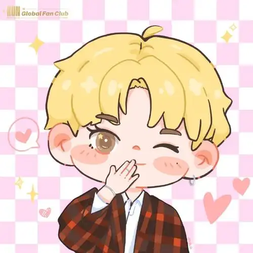 "想我的话  就隔着屏幕亲一下吧"  @蔡徐坤#蔡徐坤#    手绘┊@不