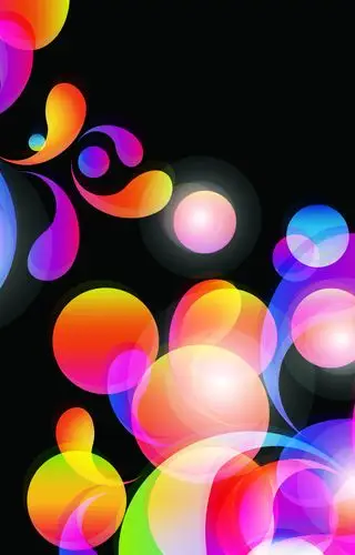 炫彩圆形花朵背景素材背景素材免费下载(图片编号:8971380)-六图网