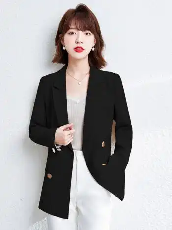 pratolee小西装外套女2021秋季新款英伦风春秋小西服显瘦气质洋气上衣