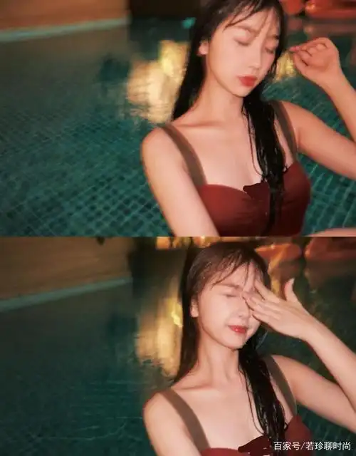 虞书欣身材还挺有肉的,湿发造型上热搜,才知道她是穿衣显瘦型的