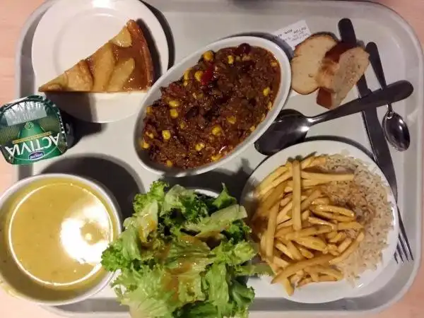 国外大学食堂是什么样子的?