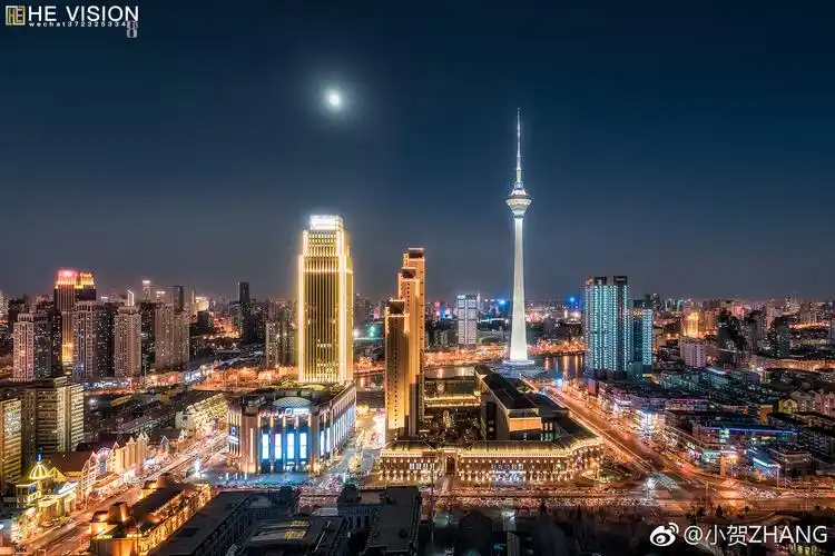 大年初三了,一组天津城市风光夜景给大家拜年祝大家事顺利!