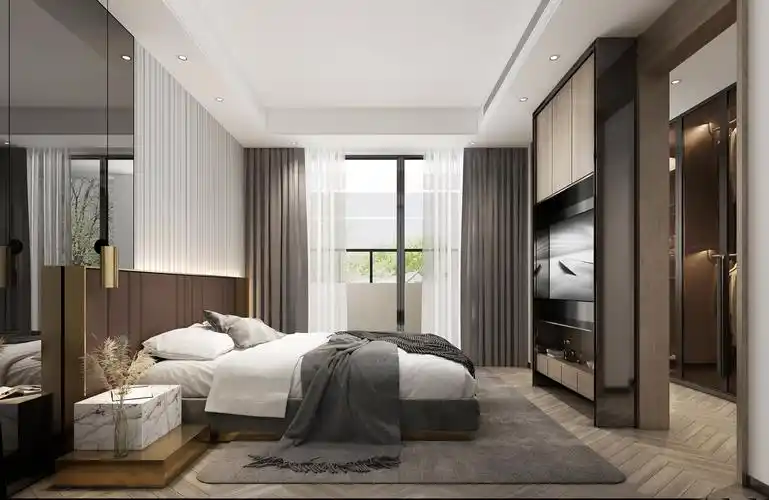 保利郎峰500平米现代轻奢风格别墅装修效果图