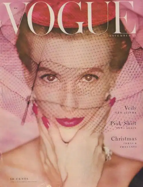 《vogue》50年代杂志封面