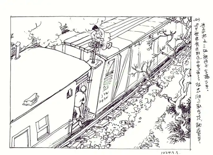 🚂《铁道游击队》临摹之旅🎨
