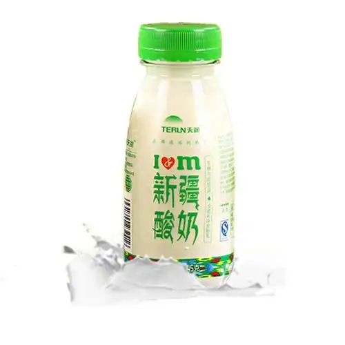 损毁凭图包赔新疆天润瓶装新疆酸奶245克x8瓶牛奶产发bt