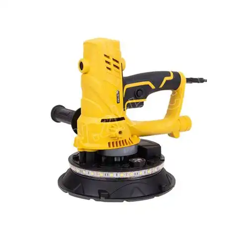 deli得力墙面打磨机短款dl6611手持式磨盘φ180mm1台