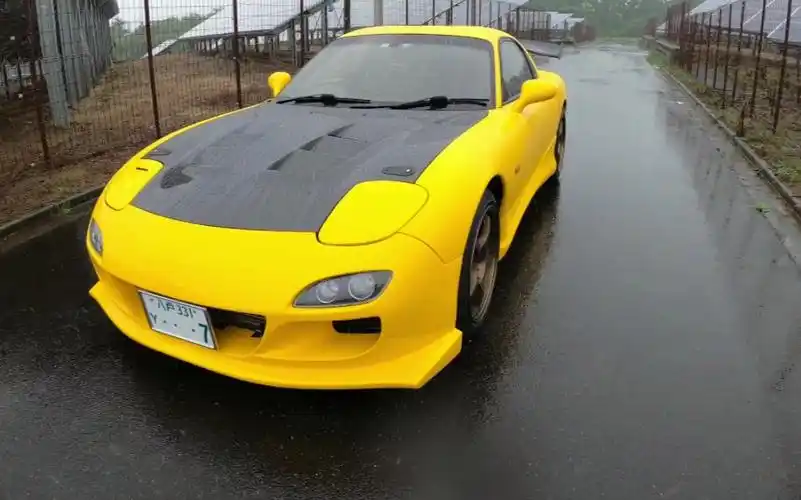 1993 马自达rx-7 r1 雨天驾驶 第一视角 高桥凉介专用