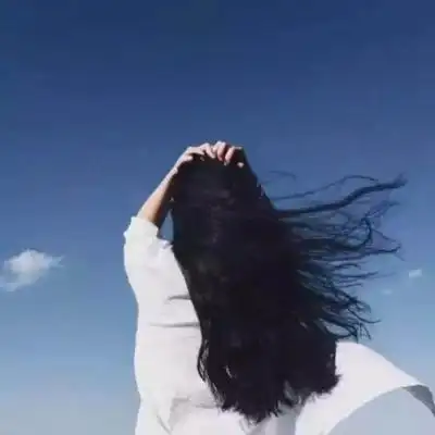 长发背影女神头像,女生头像图片-回车桌面