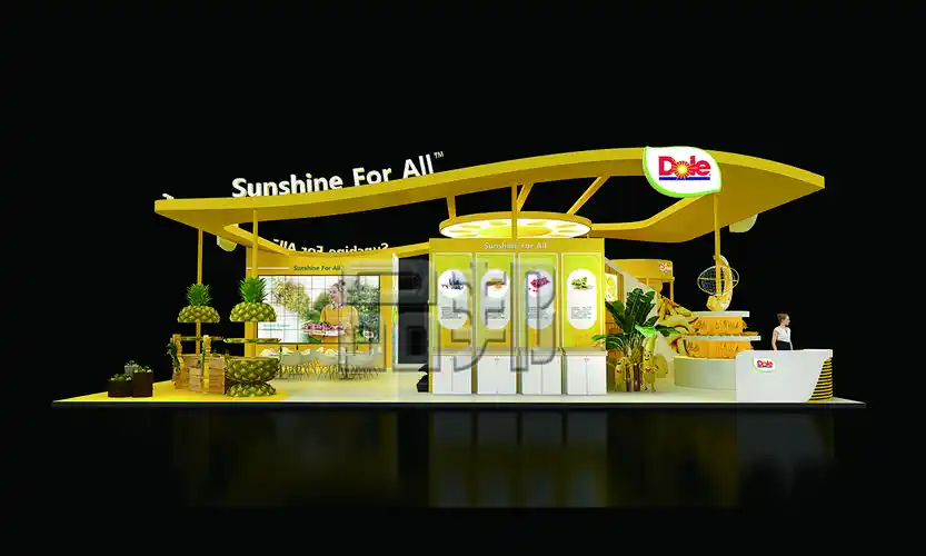 巧用这三招让展位设计搭建更好