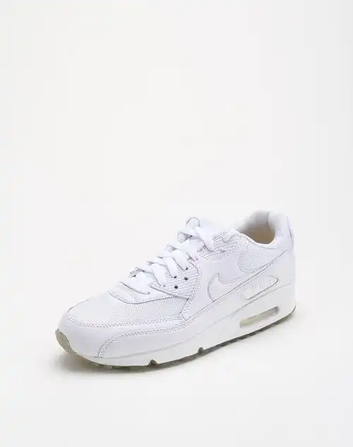 男款白色时尚air max 90经典跑步鞋