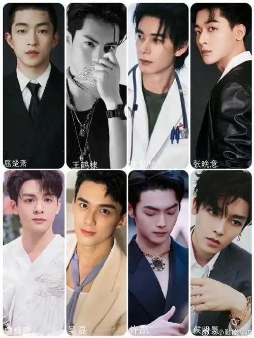 98灵动型演员: 吴磊 侯明昊 许凯 曾舜晞 他们通常浓眉大眼五官精致