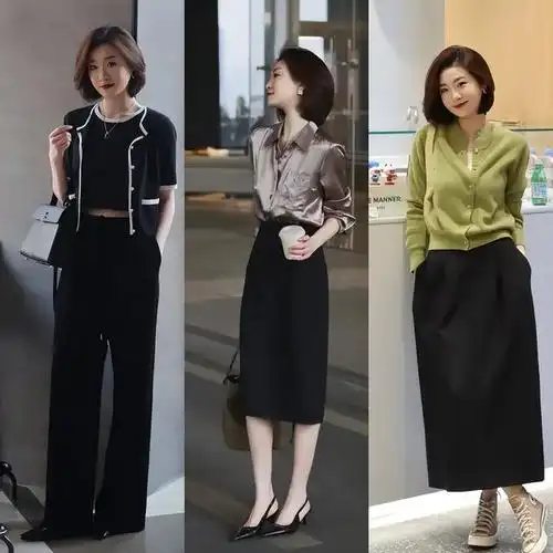 所以职场穿搭大多以衬衫,西装这类干练挺括的时尚单品为主,而且在颜色