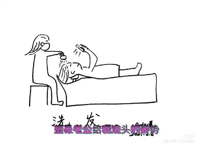 我想去理发店洗头