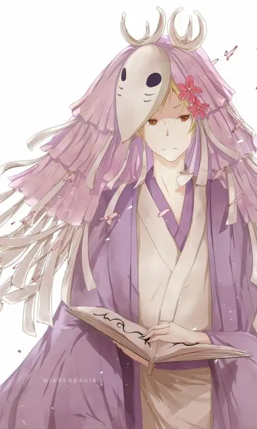 求夏目友人帐,丰月神 不月神,美图!类似这种,谢谢!