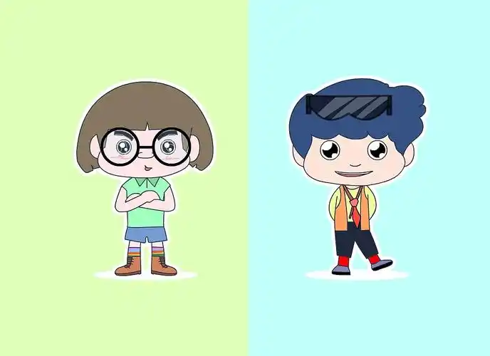 卡通角色设计 人物卡通角色设计