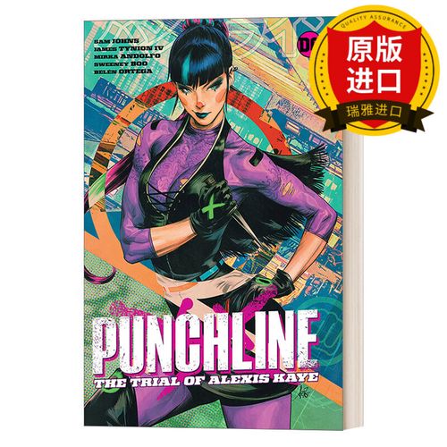英文原版 punchline the trial of alexis kaye dc漫画 新角色笑点
