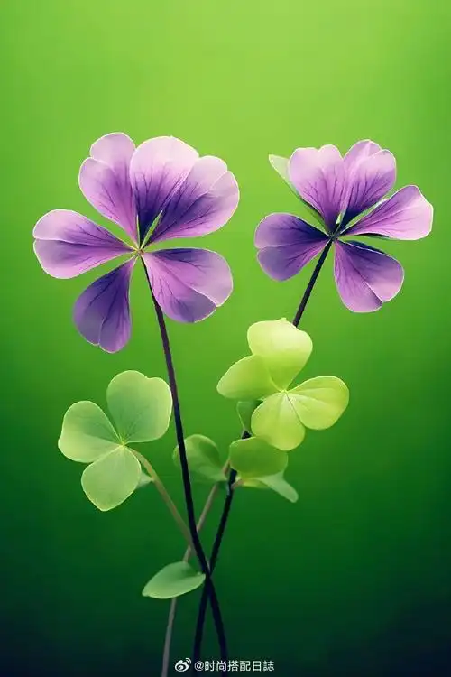 愿四叶草带给你幸运和希望,让你实现自己的愿望.
