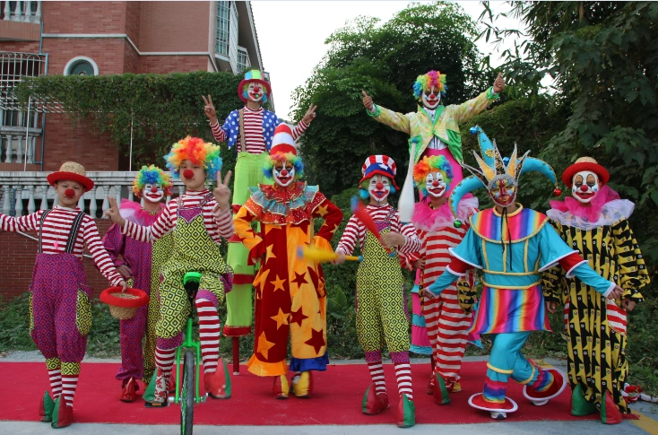 广州小丑表演,滑稽小丑演出,小丑互动