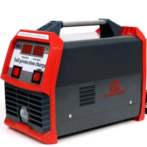 毅豹 蓄电瓶充电机12v24v智能加强型 汽车摩托车大货车充电机 车载