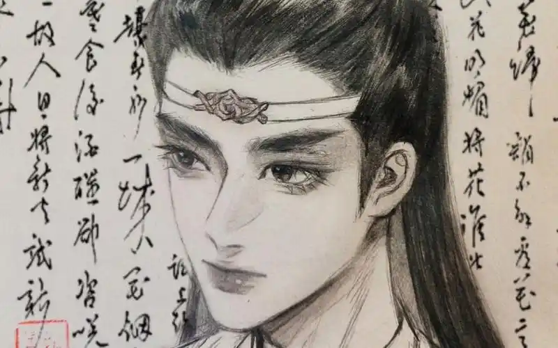 【绘画过程】铅笔手绘王一博