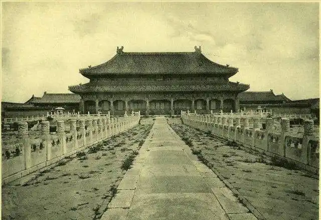 大家知道清朝时的紫禁城到底什么样吗一组图带你看真正的故宫