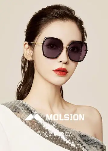 【明星同款】陌森baby太阳镜偏光时尚蝶形框开车遮阳潮墨镜