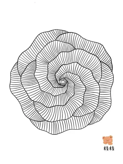 0基础画画控笔线条练习day2