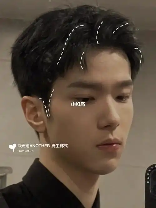 做完发型增高了5cm～94北京烫发7815男生发型做好了真的绝绝子