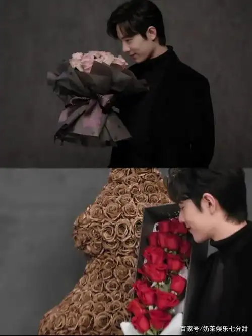 肖战拍摄花絮由品牌方发布,时长共65秒,是"王子与花"的即视感