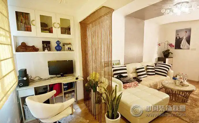 创意隔断的设计图片-客厅装修效果图-八六装饰网装修效果图库(www.