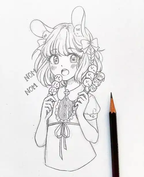 动漫简笔画卡通漫画手绘头像线稿300动漫简笔画卡通漫画手绘头像线稿