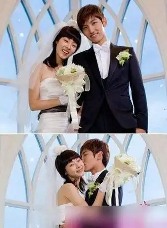 沈昌珉与李延熙在《天堂的牧场》中.