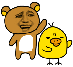 暴走漫画拍猪的头-微表情网