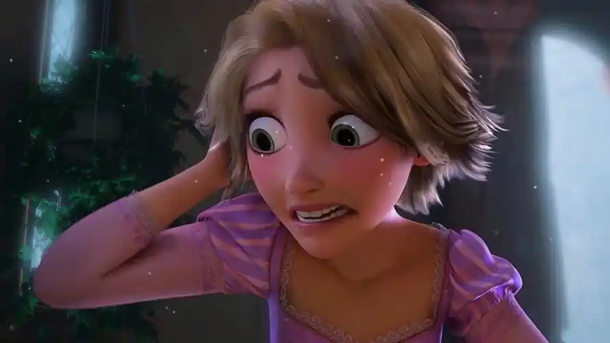 女巫只是想要一缕头发而已#魔发奇缘#动漫