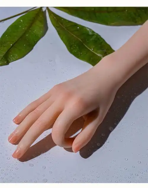 【现货速发】手模型硅胶手模型硅胶仿真假手模特女拍照饰品直播展示