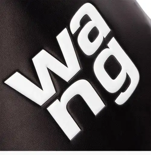 alexander wang/亚历山大.王 女士黑色字母流行挎包 2019p0808l-001