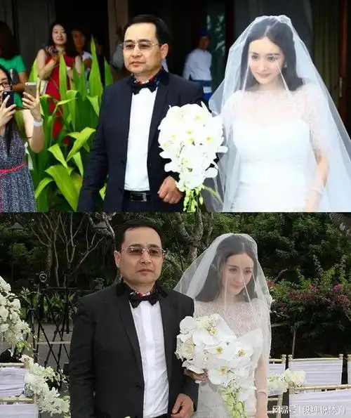杨幂当年的婚礼照真的惊艳了我很多年